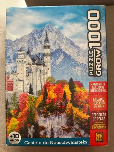 Quebra-cabeça  1000 peças Castelo de Neuschwanstein