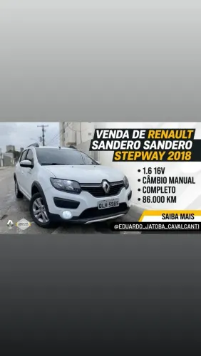 Renault Sandero Stepway Flex 1.6 16V 5P 2018
