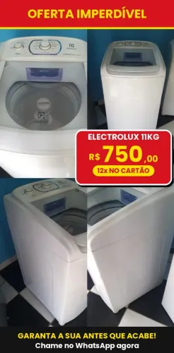 Máquinas de lavar usadas revisadas e com entrega gratuita