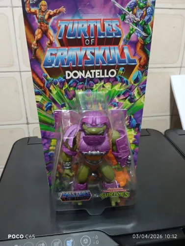 Donatello turtle of Grayskull Motu He Man Mattel