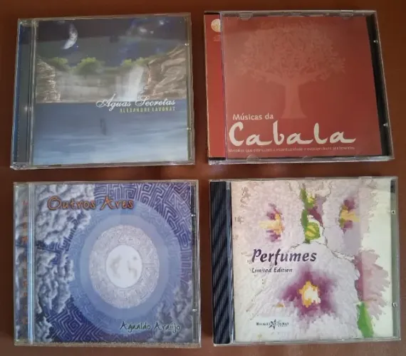 CDs -Relax, Instrumental, New Age e Povos Originários