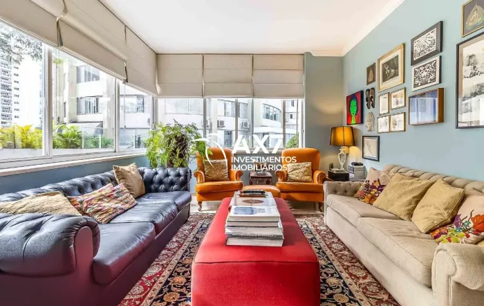 Apartamento com 441m² para locação e venda, SP.