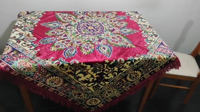 Toalha de mesa de veludo Italiano