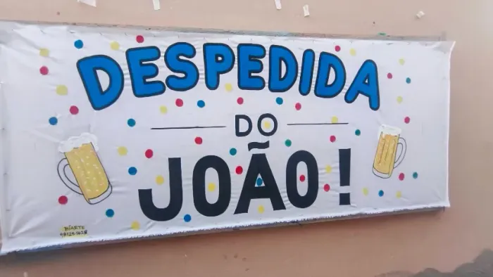 faixas de propaganda no tecido