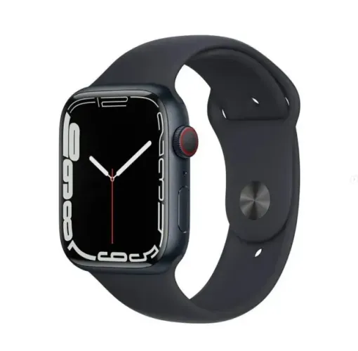 Relógio Apple Watch Series 7 45mm Midnight Aluminum A2474-2021