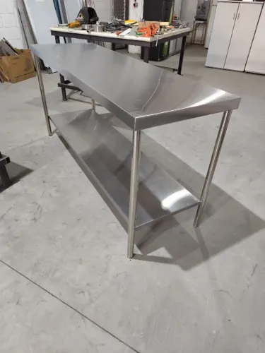 Mesa inox de preparo profissional 1800mm SS