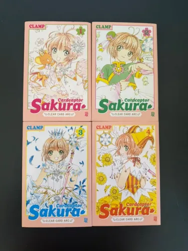 Sakura Cardcaptor Clear Card Arc - Vol. 1 ao 4