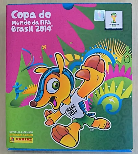 BOX PREMIUM - ÁLBUM DA COPA DO MUNDO 2014 COMPLETO - COPA MUNDO BRASIL 2014 + ATUALIZAÇÃO