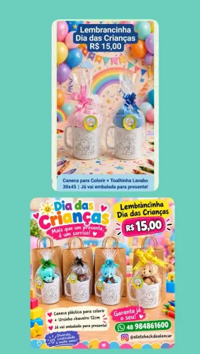 Presentes Dia das crianças