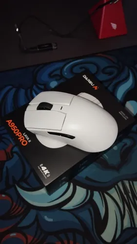 Mouse Dareu A950 PRO 4K Branco