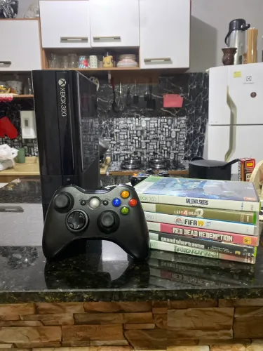 Xbox novo desbloqueado com jogos originais 