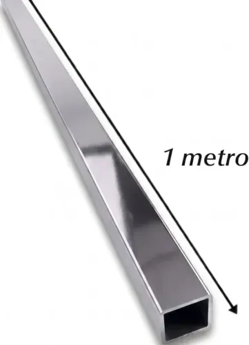 Tubo Inox 30 X 30 X 1,2mm - 1 metro