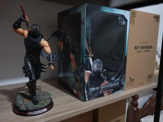 Ninja Gaiden Ryu Hayabusa Kaiyodo (Nunca Exposto)