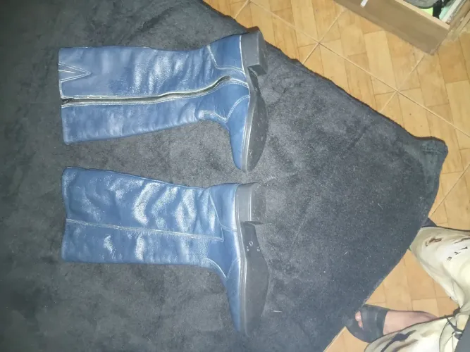 Botas de couro