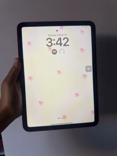 iPad 10ª geração rosa