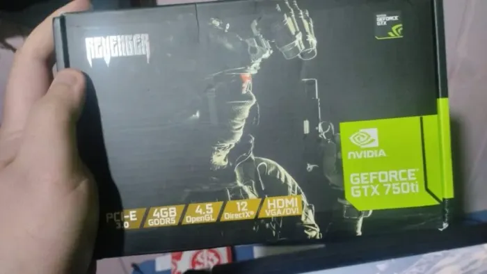 PLACA DE VIDEO NOVA! GTX 750ti 4GB