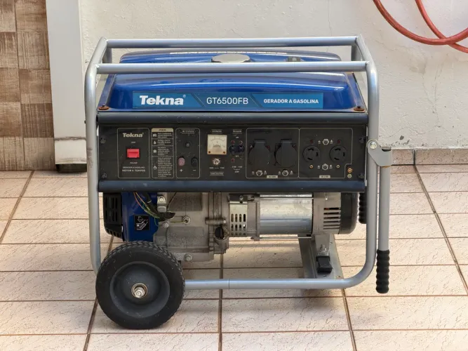 Gerador Tekna GT6500FB Gasolina 4 Tempos