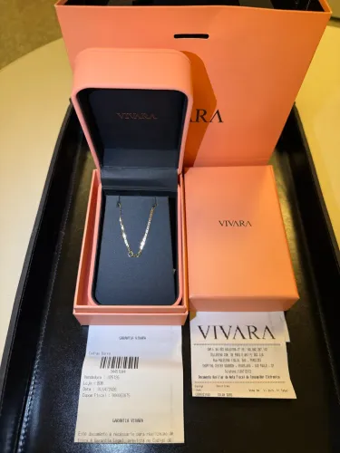 Corrente Ouro vivara original - nova + garantia