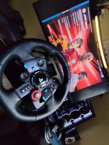 Volante Simulador Logitech G29 + Câmbio + Pedais completo