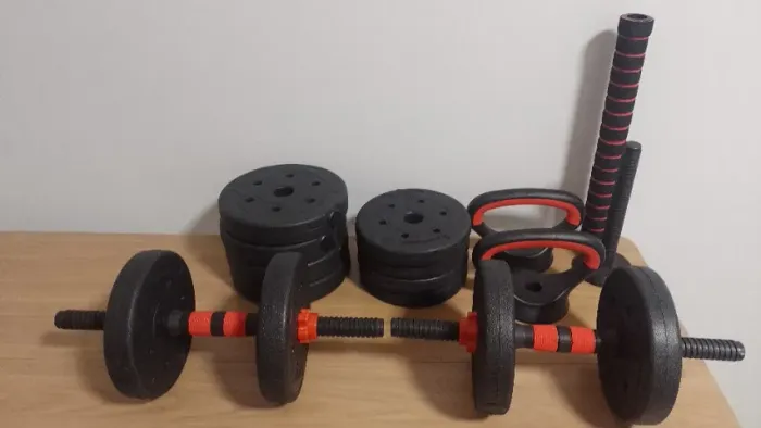 Kit de treino com 20kg