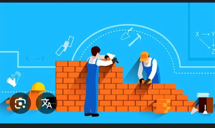 Pedreiro e pintor disponível 