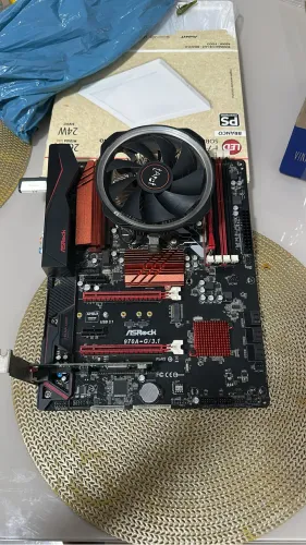 Kit amd fx8300 + Astock 970A-G/3.1 + 16gb RAM - semi novo