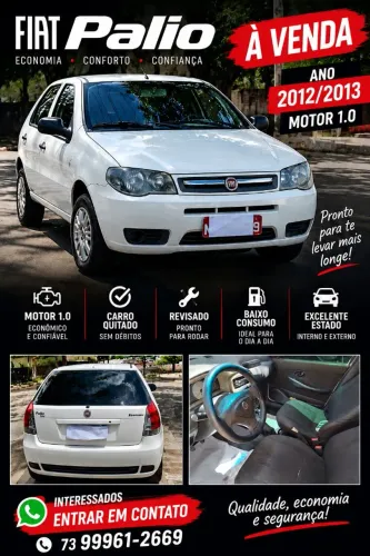 Fiat Palio 1.0 Economy Fire Flex 8V 4P 2013