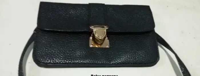 Bolsa preta nova transversal