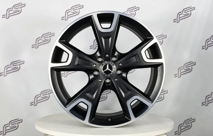 Roda Mercedes Gla 220/250 x156 Original Preta Diamantada Semi-Brilho 5x112 - 19x8 Offset 4