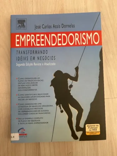 Livro Empreendedorismo - Tranformando ideias em negócios Jose Carlos Assis Dornelas