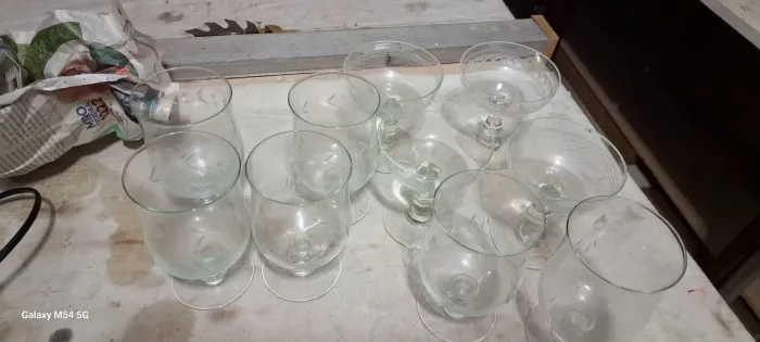 Taças de Vidro peças vendo unidade