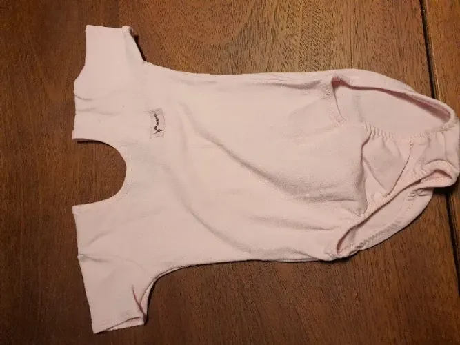 Malha rosa de Balé infantil 5-6 anos