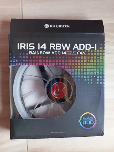 Cooler para Gabinete Raijintek Iris 14 RBW ADD, ARGB, 140mm, 0R40B00113
