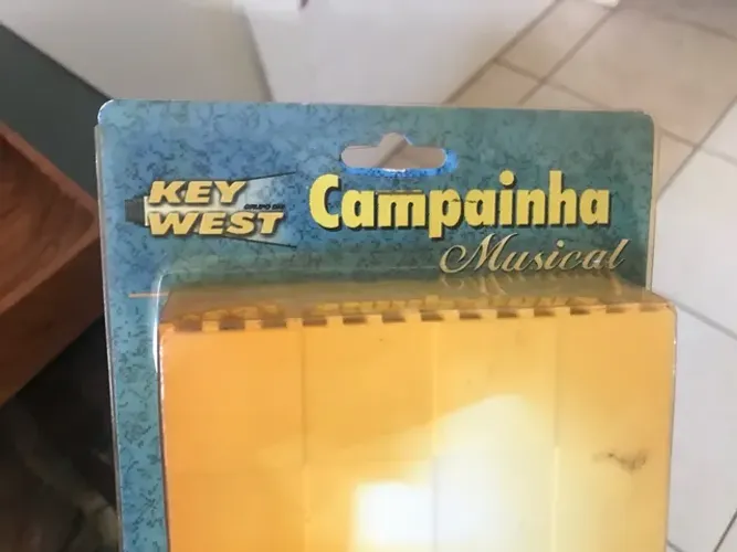 Campainha Musical - Key West / DNI 6333 - Ding Dong - Nunca Instalada!!!
