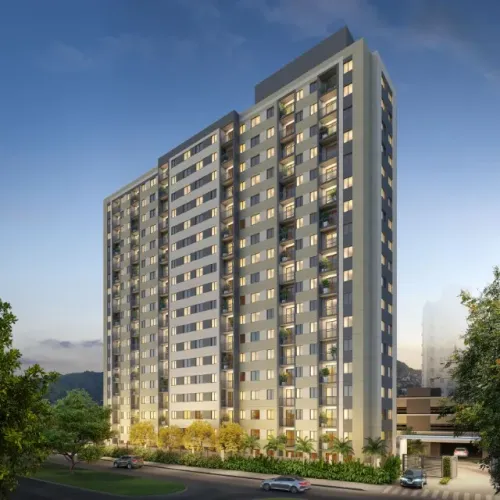 Condomínio Green Life Novo Lar - Apto 2 quartos no Centro de Niterói - Lançamento
