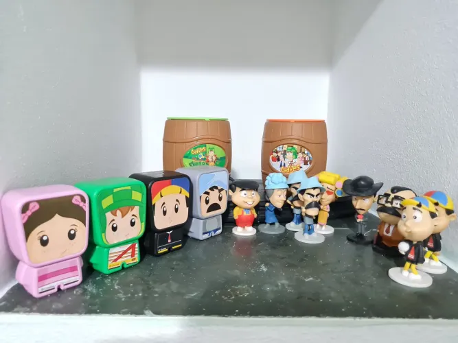 Lote Miniaturas Turma do Chaves