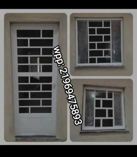 Porta e janela com vidro pronta entrega