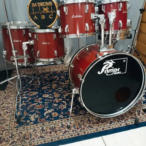 Bateria Primor luthier vintage anos 80 shellpack 