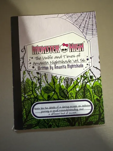 Diário Amanita monster High