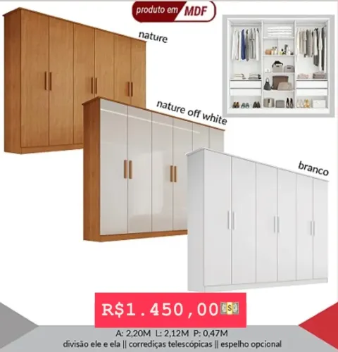 Guarda Roupa Lúcia