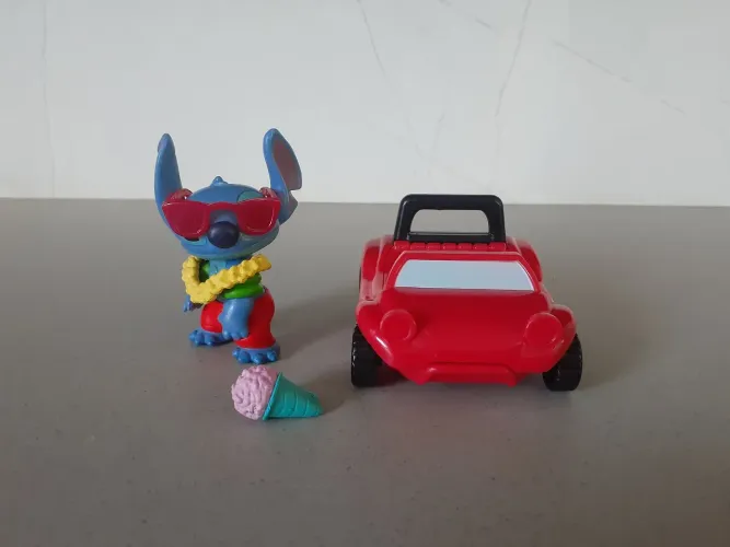 Stitch Playset com Minifigura 5cm Sunny