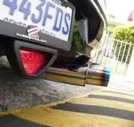 Break lights lente vermelha, acende vermelho, multiuso. 