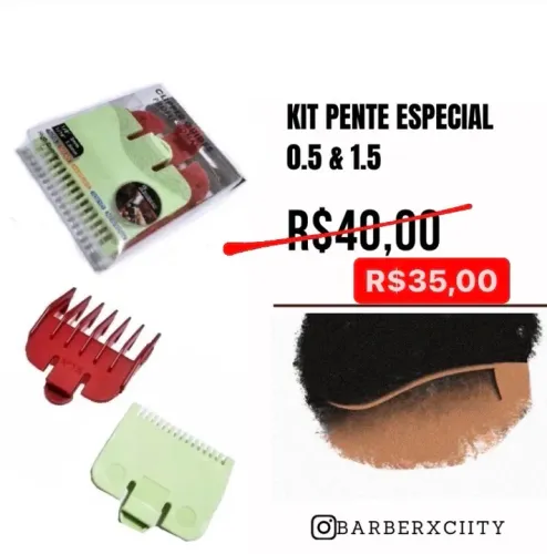 Pente para maquina wahl
