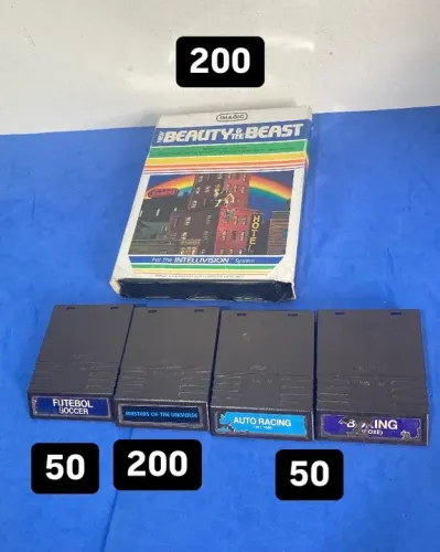 Intellivion jogos cartucho