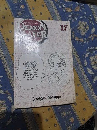 Manga demon slayer capítulo 22 (com capa) e 17 (sem capa) kimetsu no yaiba