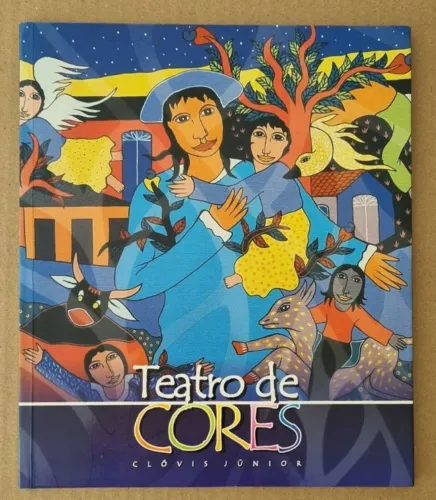   Livro catálogo TEATRO DE CORES de Clovis junior 