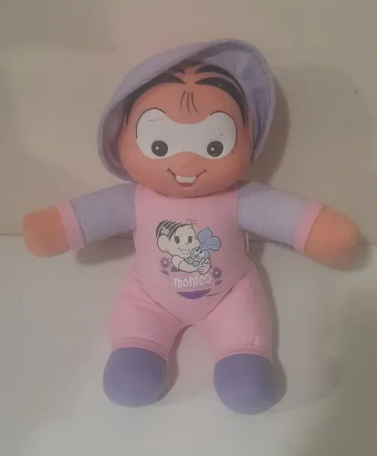 Pelúcia da Mônica Bebê - Coleção Turma da Mônica
