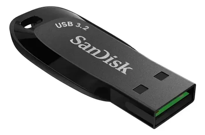 Pen Drive 128GB Sandisk Ultra Shift USB 3.2 - Novo e Lacrado!