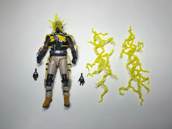 Spider-Man: No Way Home Marvel Legends Electro Deluxe Action Figure