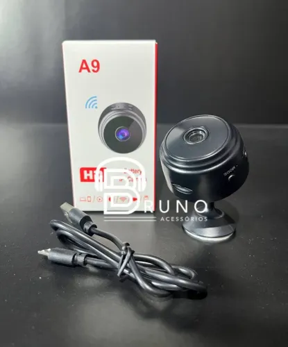 Câmera Espiã A9 - Mini Câmera HD 1080P